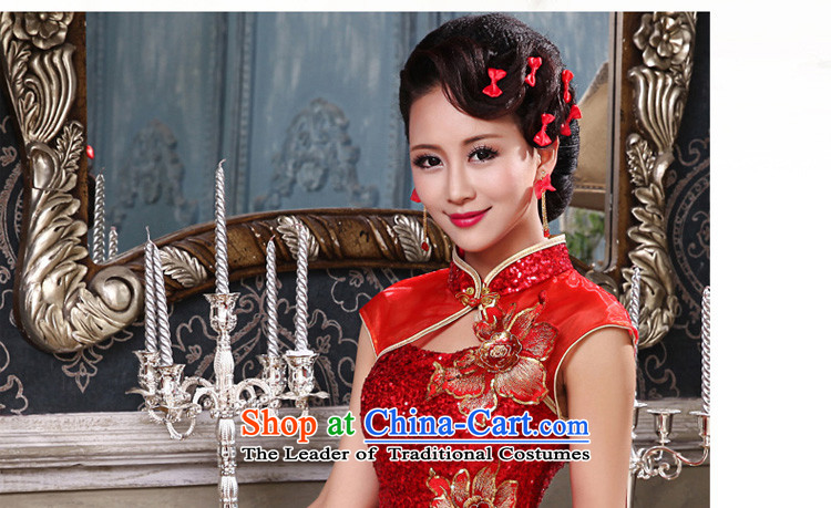 The early evening dresses New Man, 2015 on red short of the forklift truck graphics thin retro qipao Sau San marriage bows services red XL Photo, prices, brand platters! The elections are supplied in the national character of distribution, so action, buy now enjoy more preferential! As soon as possible.