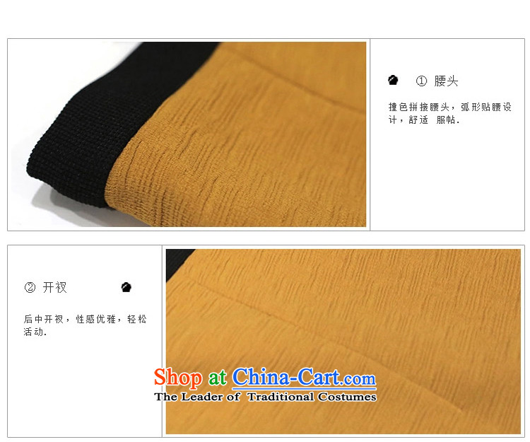 The elections as soon as possible on the SSTF Lady Yat qipao new stylish fall short of Sau San sexy body skirt cheongsam dress knitting yellow L picture, prices, brand platters! The elections are supplied in the national character of distribution, so action, buy now enjoy more preferential! As soon as possible.