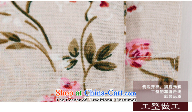The Butterfly Lovers 2015 Summer new has a mock-neck Sau San linen dresses up tie stylish long qipao 45020 improvement has XXL picture, prices, brand platters! The elections are supplied in the national character of distribution, so action, buy now enjoy more preferential! As soon as possible.