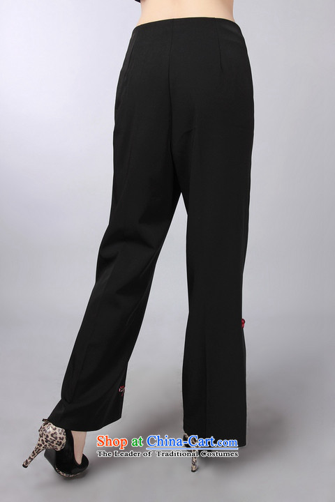 Shanghai, optimize ipo female Tang pants summer Chinese improved sustainable Plate flower trousers Tang pants P0005 2XL Photo Black, prices, brand platters! The elections are supplied in the national character of distribution, so action, buy now enjoy more preferential! As soon as possible.