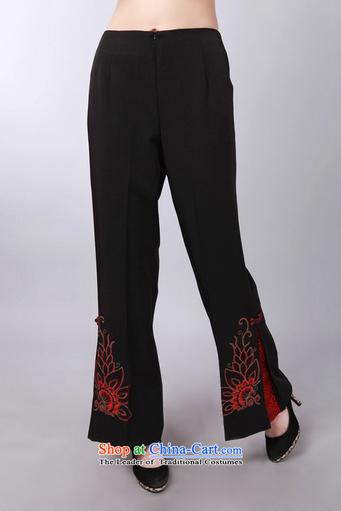 Shanghai, optimize ipo female Tang pants summer Chinese improved sustainable Plate flower trousers Tang pants P0005 2XL Photo Black, prices, brand platters! The elections are supplied in the national character of distribution, so action, buy now enjoy more preferential! As soon as possible.
