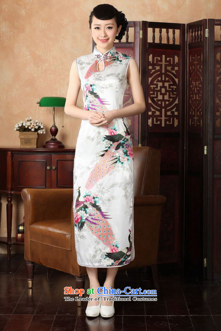 158 Jing qipao summer improved retro dresses collar silk cheongsam dress improved Chinese Peacock long KQ1001 J5116 2XL( red 120-130) picture burden recommendations, prices, brand platters! The elections are supplied in the national character of distribution, so action, buy now enjoy more preferential! As soon as possible.