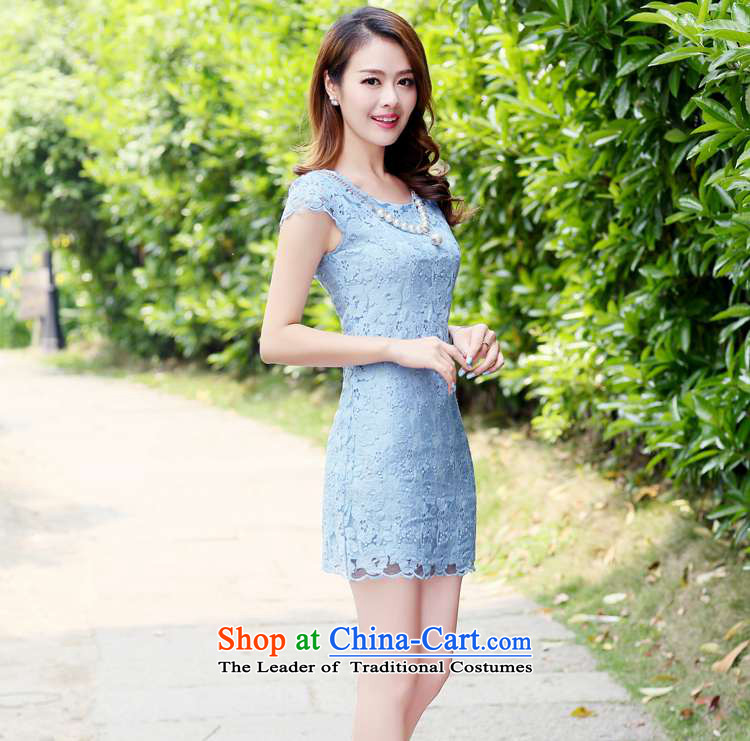 The world of Kam Yuet 2015 new female lace hook Flower Fairies temperament sweet princess wind Korean Sau San video coltish waist skirt wear skirts bridesmaid skirt dress purple M picture, prices, brand platters! The elections are supplied in the national character of distribution, so action, buy now enjoy more preferential! As soon as possible.