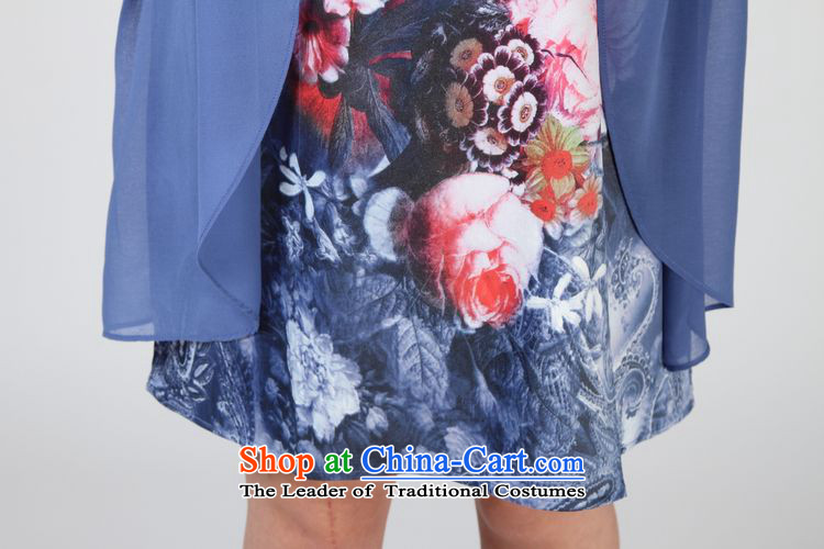 The 2014 summer of forest narcissus 618 offer large relaxd mother false two stamp Tang dynasty really silk dresses S7-851 GREEN XXL picture, prices, brand platters! The elections are supplied in the national character of distribution, so action, buy now enjoy more preferential! As soon as possible.