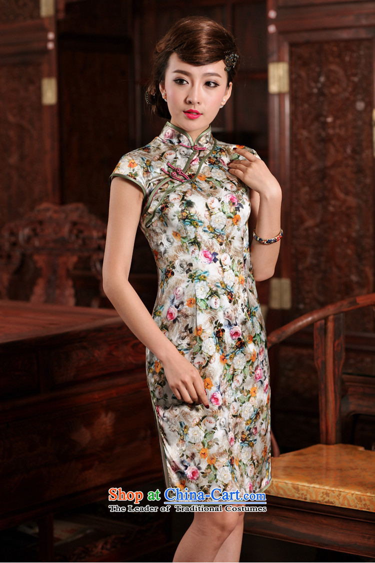 Love of birds in quick succession by dreams improvement kanematsu-style short of Silk Cheongsam QD471 figure XXL picture, prices, brand platters! The elections are supplied in the national character of distribution, so action, buy now enjoy more preferential! As soon as possible.