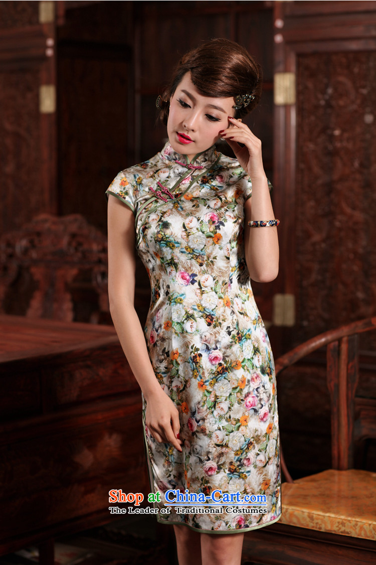 Love of birds in quick succession by dreams improvement kanematsu-style short of Silk Cheongsam QD471 figure XXL picture, prices, brand platters! The elections are supplied in the national character of distribution, so action, buy now enjoy more preferential! As soon as possible.