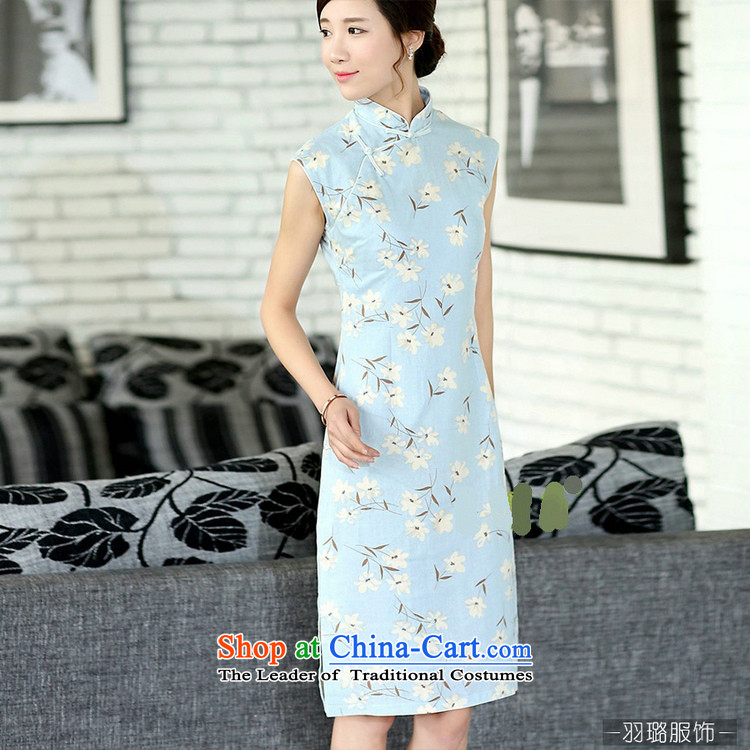 In the new kit, the Republic of Korea Air improvement over the fragrance of the girl's Mock-neck manually sleeveless medium to long term deduction of piping cotton linen cheongsam dress CQP394 sleeveless estimated the fragrance of M pictures, prices, brand platters! The elections are supplied in the national character of distribution, so action, buy now enjoy more preferential! As soon as possible.