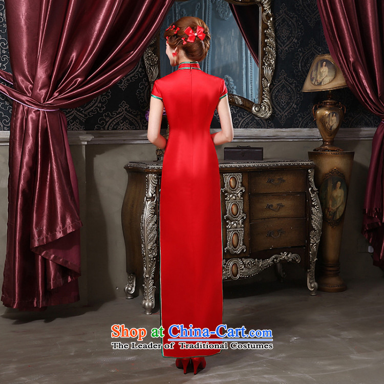 Yong-yeon and wedding dresses new 2015 Red bride bows service, Wedding Dress improved high of the forklift truck long red QIPAO) S picture, prices, brand platters! The elections are supplied in the national character of distribution, so action, buy now enjoy more preferential! As soon as possible.