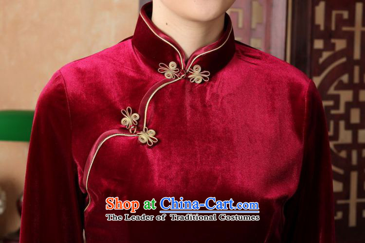 Shanghai, optimize ipo female Tang Women's clothes summer shirt collar is traversed by the plain velour Chinese Han-women improved A0064 -A black M picture, prices, brand platters! The elections are supplied in the national character of distribution, so action, buy now enjoy more preferential! As soon as possible.