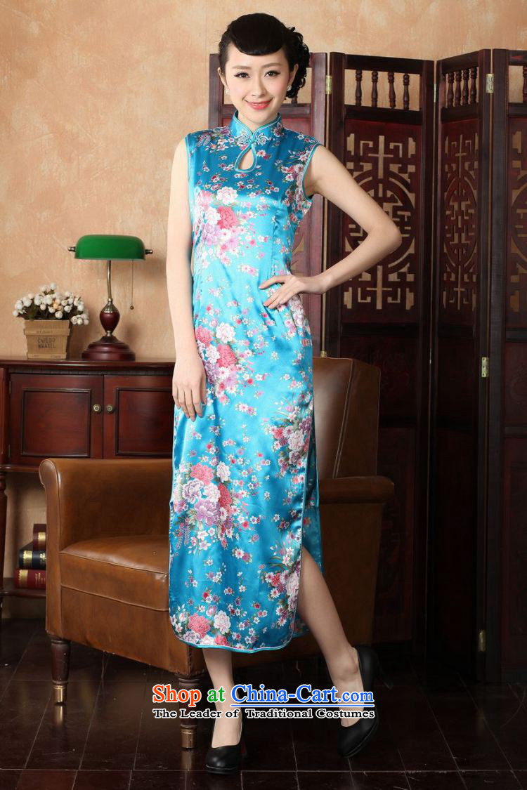 Yet women's floor building new summer Ms. collar sleeveless in long hand-painted improved Chinese Antique larger qipao Tang Dynasty Show Services J5113 female black XL/38 picture, prices, brand platters! The elections are supplied in the national character of distribution, so action, buy now enjoy more preferential! As soon as possible.