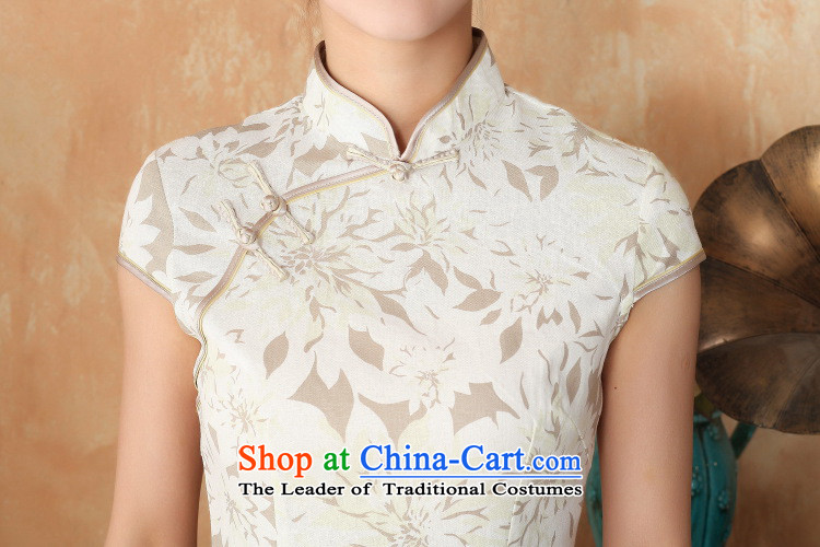 158 Jing qipao summer improved retro dresses cotton linen collar hand-painted Chinese cheongsam dress short of improved 2391 - 4 white PUERTORRICANS recommendations 85-95 catties) Picture, prices, brand platters! The elections are supplied in the national character of distribution, so action, buy now enjoy more preferential! As soon as possible.