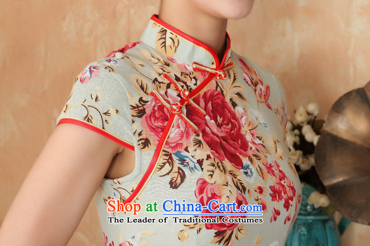 158 Jing qipao summer improved retro dresses cotton linen collar hand-painted Chinese cheongsam dress short of improved 2391 - 4 white PUERTORRICANS recommendations 85-95 catties) Picture, prices, brand platters! The elections are supplied in the national character of distribution, so action, buy now enjoy more preferential! As soon as possible.