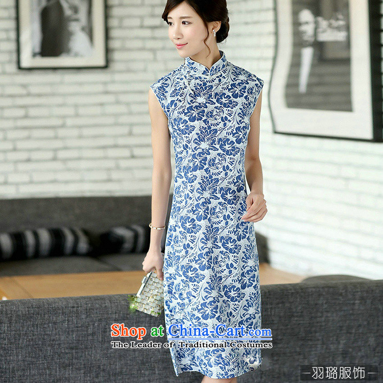In the new kit, China wind retro-cotton linen stamp Sleeveless Men's Mock-Neck improvement long cheongsam dress CQP491 Sleeveless June snow XXL picture, prices, brand platters! The elections are supplied in the national character of distribution, so action, buy now enjoy more preferential! As soon as possible.