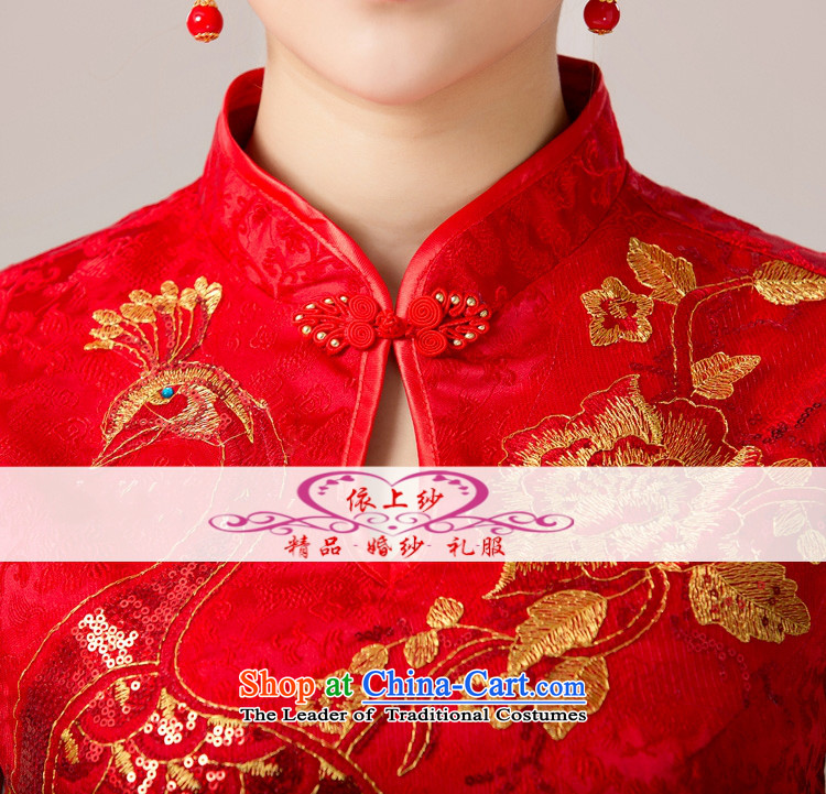 Yong-yeon and 2015 New married women serving the bride dress qipao bows skirt red door service marriage short cheongsam RED M picture, prices, brand platters! The elections are supplied in the national character of distribution, so action, buy now enjoy more preferential! As soon as possible.