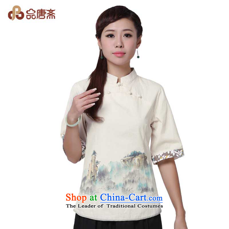 No. of Ramadan 2014 Summer Tang female China wind retro cotton linen Tang blouses qipao hemp XXL, color products Tang Ramadan , , , shopping on the Internet