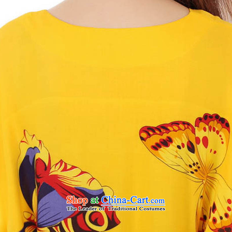 Ko Yo Overgrown Tomb spring and summer 2015 Gigi Lai Ms. new cotton stylish round-neck collar relaxd fit butterfly large stylish and cozy S0117 RED, Ko Yo Mephidross code are , , , Gigi Lai shopping on the Internet