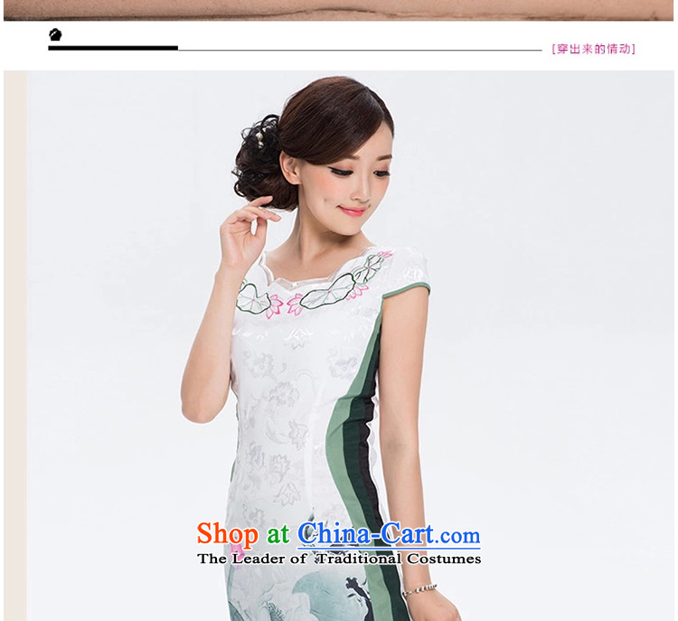 The elections in South Africa as a document of the archaeologist makes the Yat China wind summer women improved daily cheongsam dress summer ethnic Suit M picture, prices, brand platters! The elections are supplied in the national character of distribution, so action, buy now enjoy more preferential! As soon as possible.