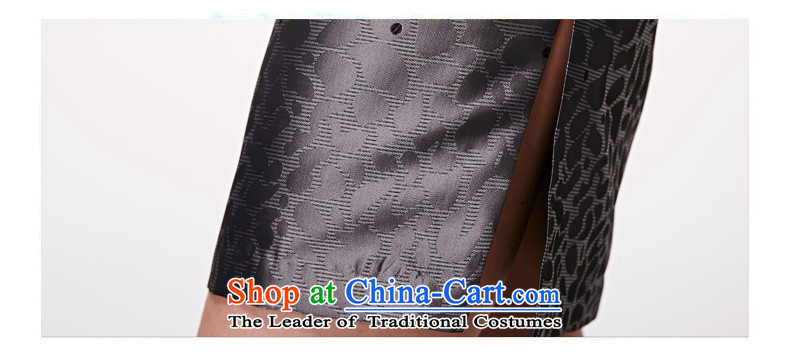 Wooden spring and summer of 2015 really new dresses new improved cheongsam dress gradient dresses girls Sau San skirt 11551 07 Light Gray L picture, prices, brand platters! The elections are supplied in the national character of distribution, so action, buy now enjoy more preferential! As soon as possible.