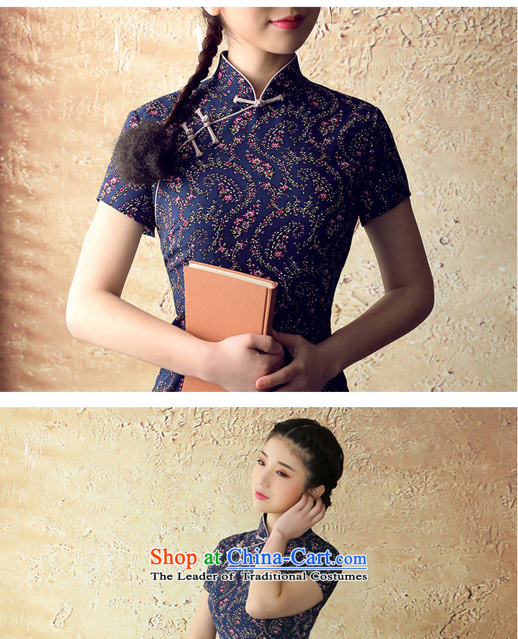 A Pinwheel Without Wind Book Mephidross Yat chiffon long retro new cheongsam dress cheongsam dress improvements for summer daily blue L picture, prices, brand platters! The elections are supplied in the national character of distribution, so action, buy now enjoy more preferential! As soon as possible.
