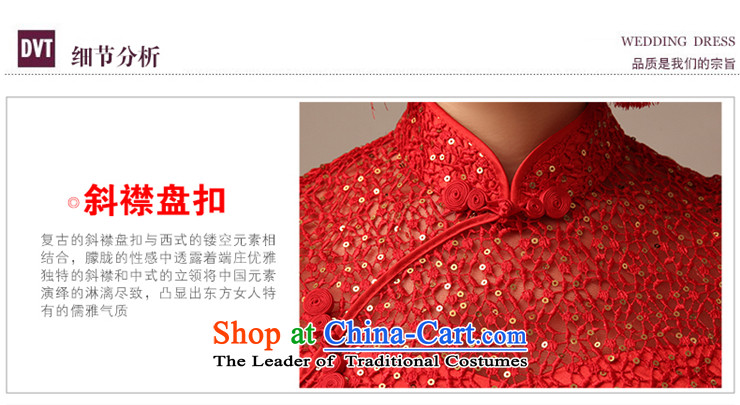 2015 new marriages QIPAO) Red bride wedding short qipao bows services for summer RED M picture, prices, brand platters! The elections are supplied in the national character of distribution, so action, buy now enjoy more preferential! As soon as possible.