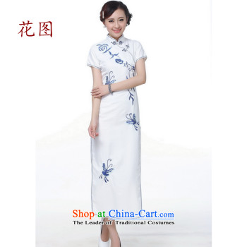 The 2014 summer flowers figure New President Tang Dynasty Chinese enhancement of qipao collar is pressed to hand-painted silk cheongsam J5139 retro short black J5134-a M picture, prices, brand platters! The elections are supplied in the national character of distribution, so action, buy now enjoy more preferential! As soon as possible.