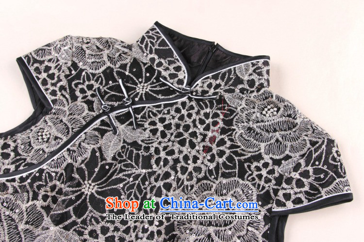 In the new kit, summer improved stylish lace cheongsam dress high end amenities lace cheongsam dress 979# figure XL Photo, prices, brand platters! The elections are supplied in the national character of distribution, so action, buy now enjoy more preferential! As soon as possible.