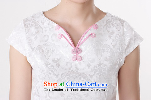 158 Jing qipao summer improved retro dresses V-Neck Pure Cotton Chinese cheongsam dress embroidered short of improved 0214 -A black L, paras. 110115) picture burden recommendations, prices, brand platters! The elections are supplied in the national character of distribution, so action, buy now enjoy more preferential! As soon as possible.