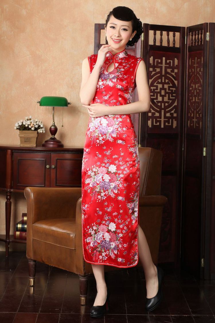 The 2014 summer flowers figure for women of the new Chinese improved collar cotton hand-painted retro stamp long qipao J5111 146 Red 2XL Photo, prices, brand platters! The elections are supplied in the national character of distribution, so action, buy now enjoy more preferential! As soon as possible.