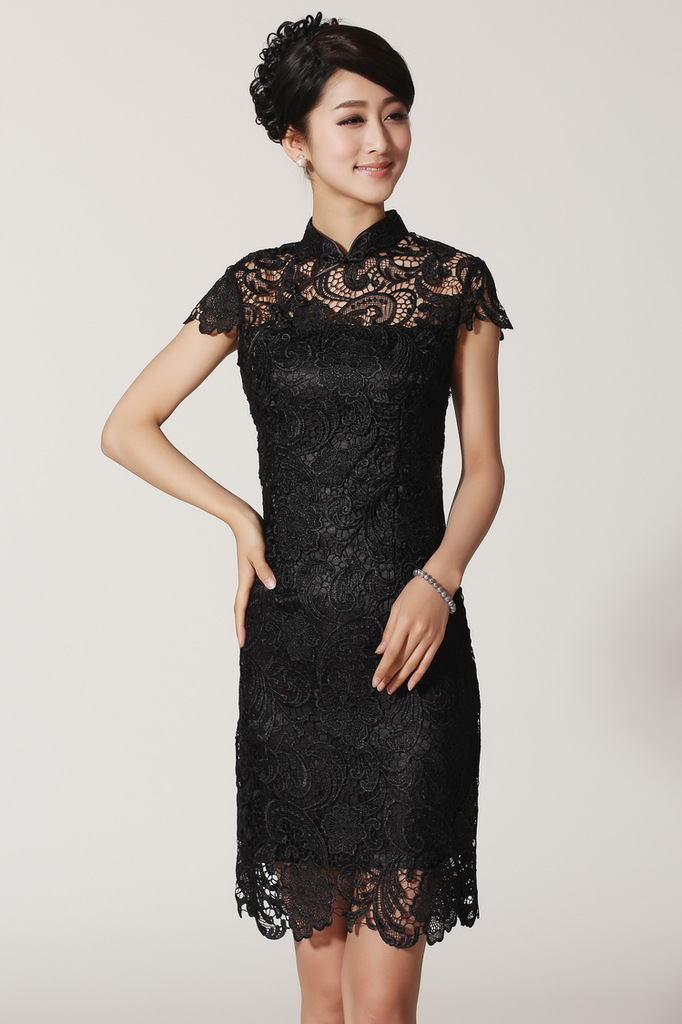 The new summer flowers figure short-sleeved Tang Gown cheongsam collar manually crocheted Chinese qipao - 2 black 2XL improved picture, prices, brand platters! The elections are supplied in the national character of distribution, so action, buy now enjoy more preferential! As soon as possible.