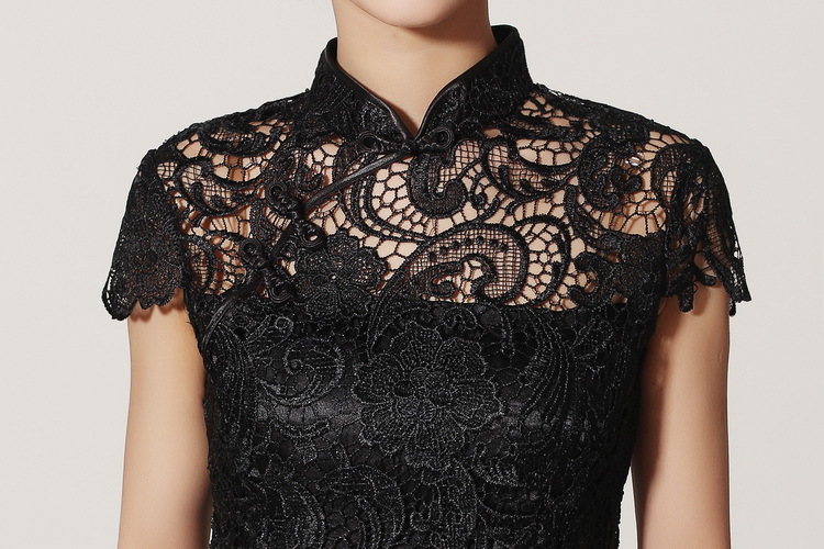 The new summer flowers figure short-sleeved Tang Gown cheongsam collar manually crocheted Chinese qipao - 2 black 2XL improved picture, prices, brand platters! The elections are supplied in the national character of distribution, so action, buy now enjoy more preferential! As soon as possible.