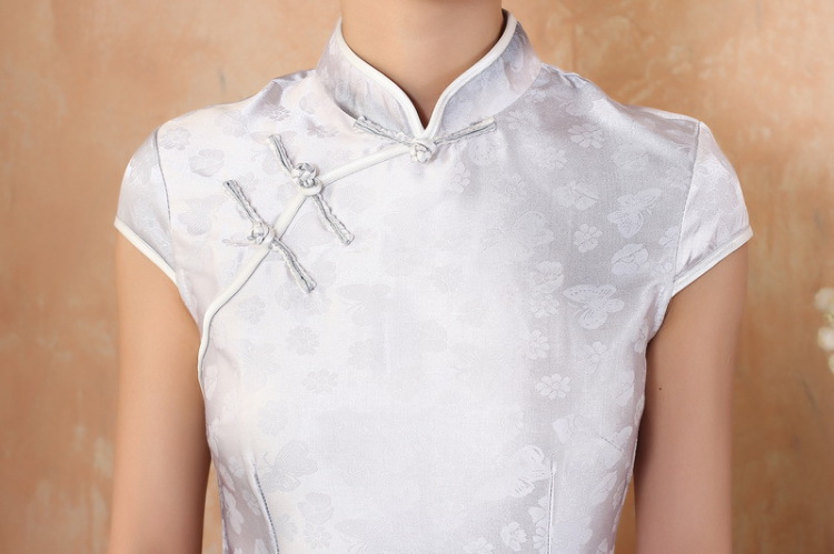 The new summer flowers figure female collar Chinese China wind improved version of hand-painted short-sleeved short qipao Tang - 2 White 2XL Photo, prices, brand platters! The elections are supplied in the national character of distribution, so action, buy now enjoy more preferential! As soon as possible.