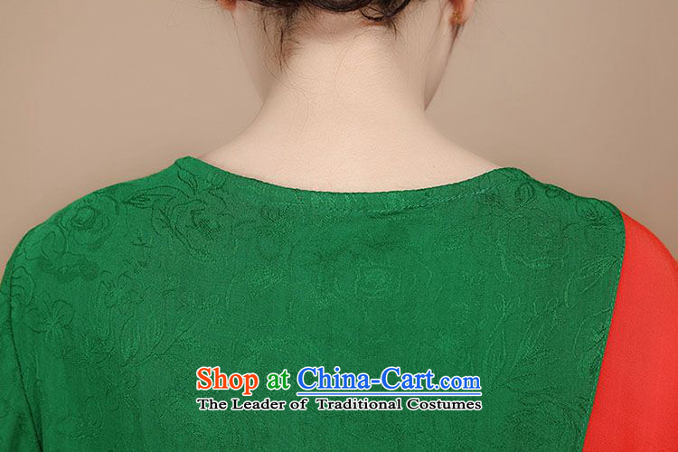 The 2014 summer forest narcissus new Tang fully populated cotton jacquard knocked color dresses Fgr-c1303 green XL Photo, prices, brand platters! The elections are supplied in the national character of distribution, so action, buy now enjoy more preferential! As soon as possible.