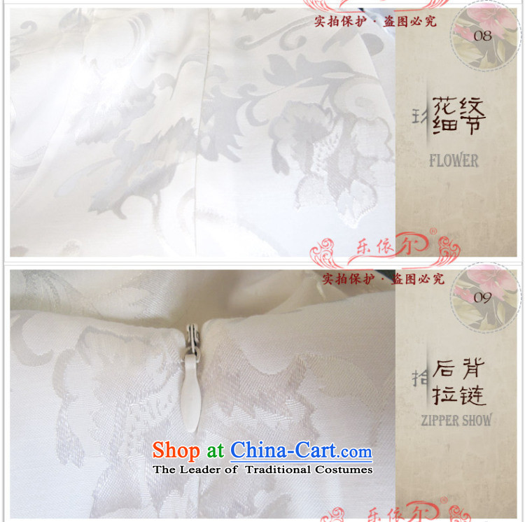 In accordance with the American's summer retro improved cheongsam dress Ms. tray clip embroidered short of classical Sau San daily cheongsam dress LYE8802 white S picture, prices, brand platters! The elections are supplied in the national character of distribution, so action, buy now enjoy more preferential! As soon as possible.
