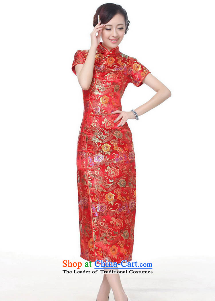Ko Yo Gigi Lai 2015 Spring and Autumn Overgrown Tomb female upscale Silk Cheongsam retro long long high on the forklift truck cheongsam dress CHUANGQIPAO J0024 black 160/M image, prices, brand platters! The elections are supplied in the national character of distribution, so action, buy now enjoy more preferential! As soon as possible.