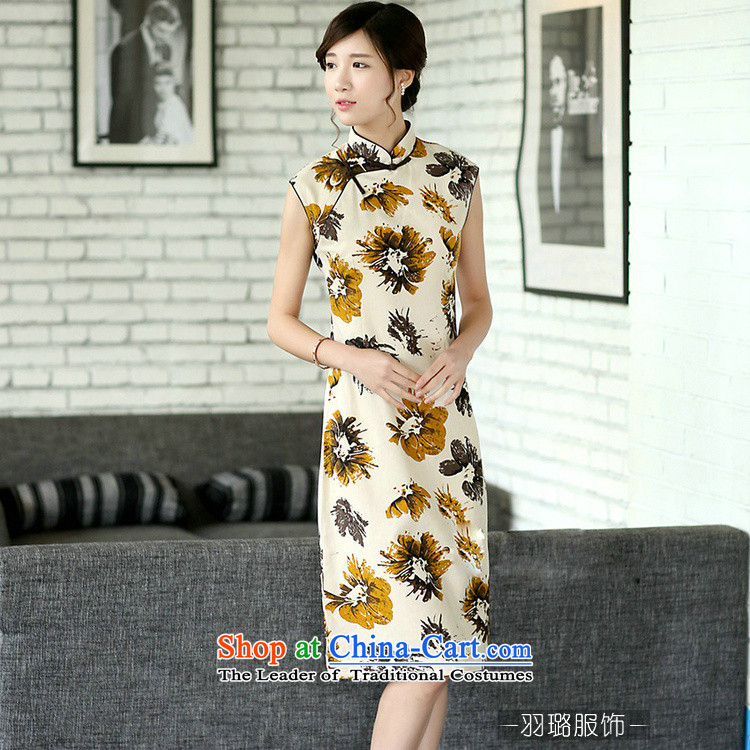 In the new kit, China wind female elegant cotton linen stamp Sleeveless Men's Mock-Neck manually. Long improved cheongsam dress CQP725 Sleeveless Hyun ink L picture, prices, brand platters! The elections are supplied in the national character of distribution, so action, buy now enjoy more preferential! As soon as possible.