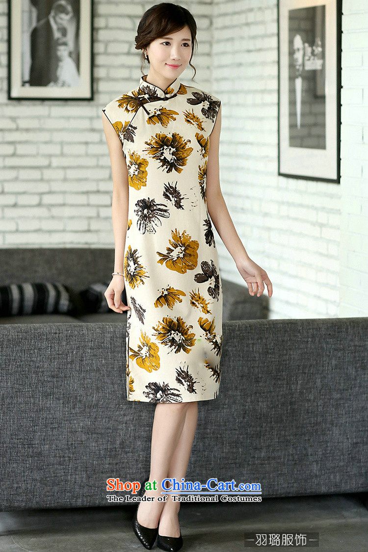 In the new kit, China wind female elegant cotton linen stamp Sleeveless Men's Mock-Neck manually. Long improved cheongsam dress CQP725 Sleeveless Hyun ink L picture, prices, brand platters! The elections are supplied in the national character of distribution, so action, buy now enjoy more preferential! As soon as possible.