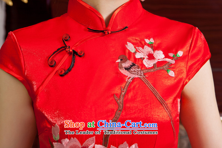 Rain Coat and stylish yet elegant qipao Chinese improved China wind marriages bows service, mom embroidery Tang dynasty qipao QP7061 PURPLE XL Photo, prices, brand platters! The elections are supplied in the national character of distribution, so action, buy now enjoy more preferential! As soon as possible.
