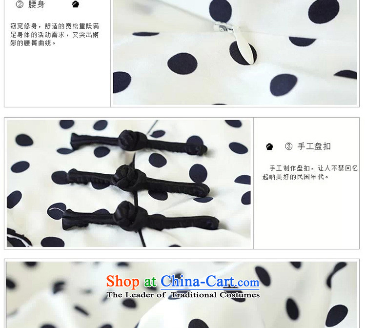 A Pinwheel Without Wind, Yat vanilla Silk Cheongsam 2014New retro summer skirt improved day-to-style qipao white S picture, prices, brand platters! The elections are supplied in the national character of distribution, so action, buy now enjoy more preferential! As soon as possible.