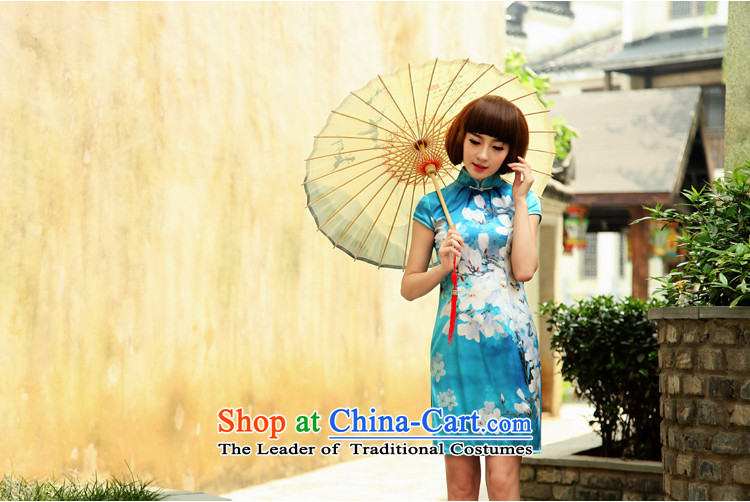Love of birds in a light into Spring 2015 Namibia new improved stylish short of Silk Cheongsam QD503 figure - pre-sale 7 days XL pictures, prices, brand platters! The elections are supplied in the national character of distribution, so action, buy now enjoy more preferential! As soon as possible.