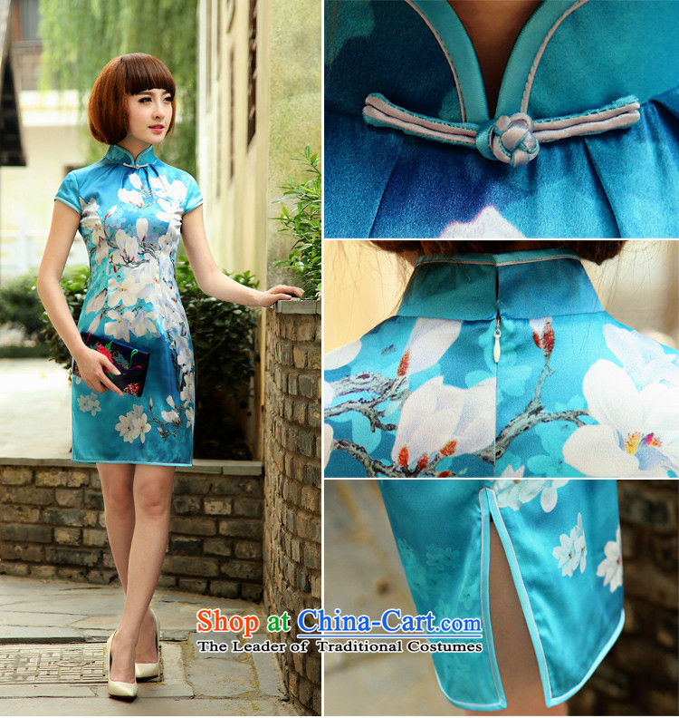 Love of birds in a light into Spring 2015 Namibia new improved stylish short of Silk Cheongsam QD503 figure - pre-sale 7 days XL pictures, prices, brand platters! The elections are supplied in the national character of distribution, so action, buy now enjoy more preferential! As soon as possible.