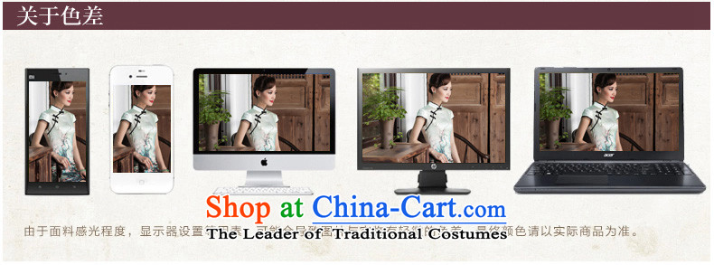 2014 New Silk Cheongsam dress girls improved Stylish retro Sau San-to-day short temperament, color picture M pictures dresses, prices, brand platters! The elections are supplied in the national character of distribution, so action, buy now enjoy more preferential! As soon as possible.
