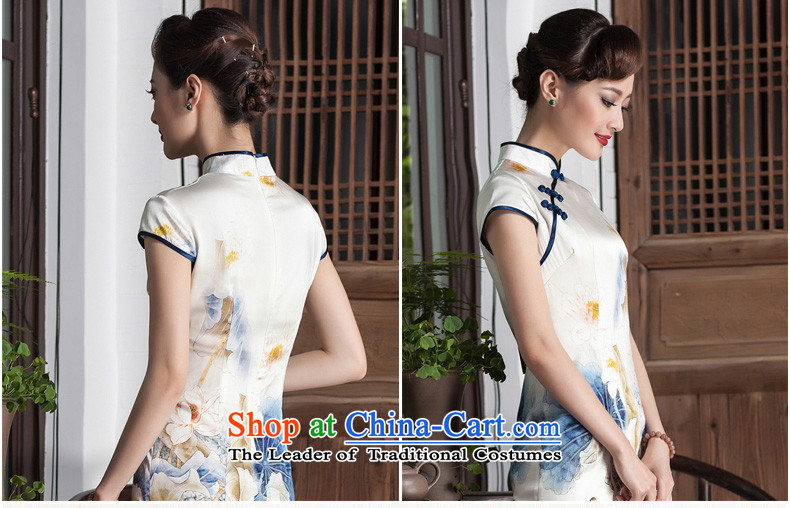Seal of 2014 heavyweight Silk Cheongsam daily improved high-end dress herbs extract of the Republic of Korea women's dresses skirt picture color L photo, prices, brand platters! The elections are supplied in the national character of distribution, so action, buy now enjoy more preferential! As soon as possible.