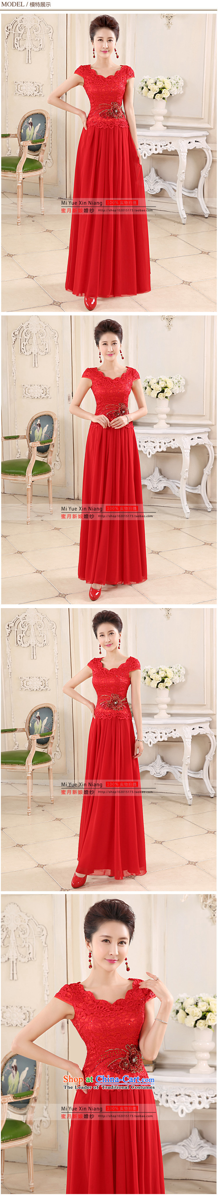 Honeymoon bride 2015 new bride bows qipao embroidered red chiffon qipao stitching qipao red S picture, prices, brand platters! The elections are supplied in the national character of distribution, so action, buy now enjoy more preferential! As soon as possible.