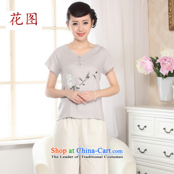 Figure for summer flowers cheongsam female Tang dynasty China wind improved cheongsam dress dresses daily short skirt dresses, qipao 3 color pictures, XL figure price, brand platters! The elections are supplied in the national character of distribution, so action, buy now enjoy more preferential! As soon as possible.