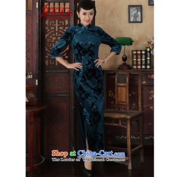 In accordance with the Love l Stretch Wool poster stylish Kim in classic short-sleeved Sau San Tong replacing qipao LGD/TD0007# picture color 2XL Photo, prices, brand platters! The elections are supplied in the national character of distribution, so action, buy now enjoy more preferential! As soon as possible.