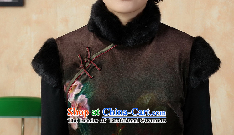 Take the new figure for winter Tang dynasty Classic tray snap qipao velvet collar cheongsam dress photo color pictures, prices, XL brand platters! The elections are supplied in the national character of distribution, so action, buy now enjoy more preferential! As soon as possible.