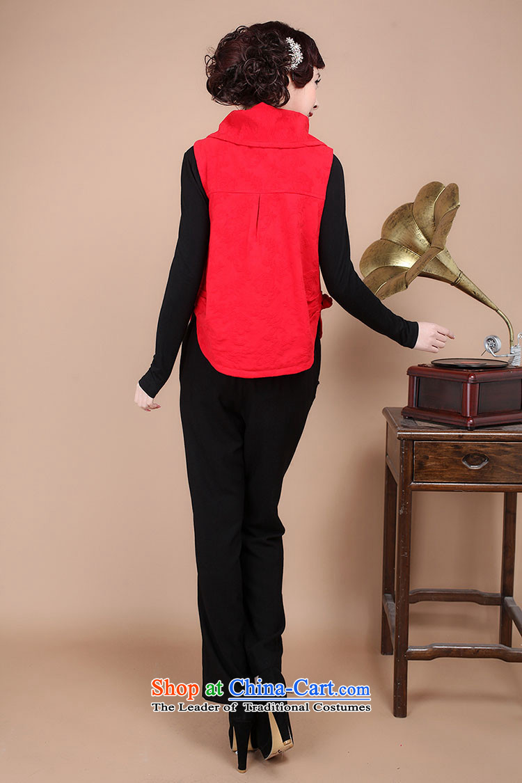Load the autumn 2015 Tang blouses Chinese Folk Wind Jacket, a women's two kits available pants and sell FG17 red T-shirt XXL picture, prices, brand platters! The elections are supplied in the national character of distribution, so action, buy now enjoy more preferential! As soon as possible.
