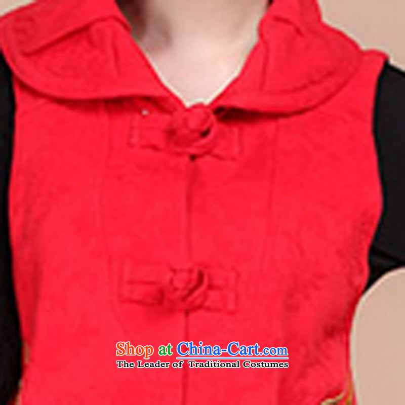 Load the autumn 2015 Tang blouses Chinese Folk Wind Jacket, a women's two kits available pants and sell FG17 XXL, red t-shirt and charm and charm of Bali , , , (shopping on the Internet