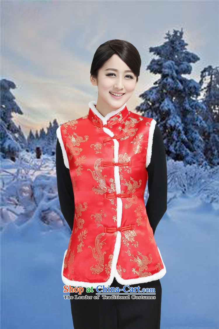 It New Fall/Winter Collections Mock-neck qipao Tang Dynasty Ma folder vest Workwear Chinese clothing national costumes - 3 XL Photo, prices, brand platters! The elections are supplied in the national character of distribution, so action, buy now enjoy more preferential! As soon as possible.
