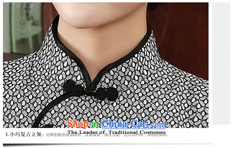 [Sau Kwun Tong] known Arabic spring 2015 the new President Tang Dynasty Chinese qipao shirt TZ4736 improved retro Gray L picture, prices, brand platters! The elections are supplied in the national character of distribution, so action, buy now enjoy more preferential! As soon as possible.
